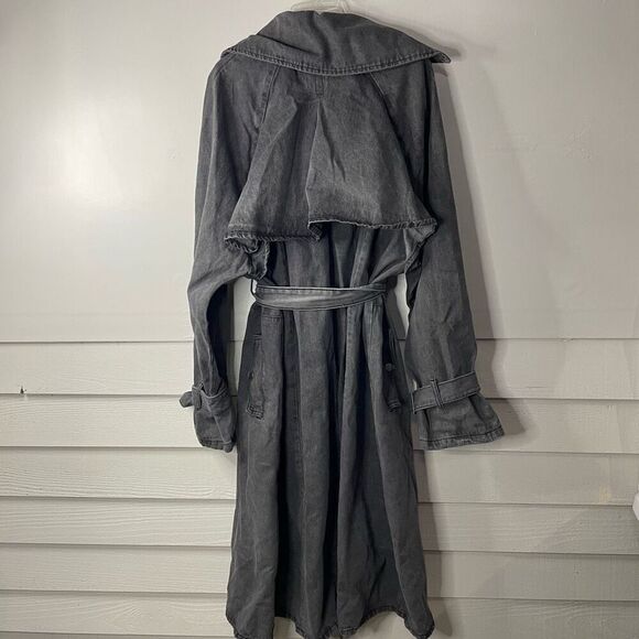 New!!! ASOS| Denim| Maxi| Trench - Picture 5 of 12